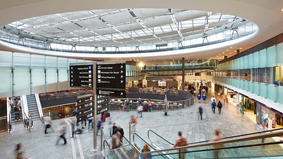 salidas del aeropuerto de Zúrich