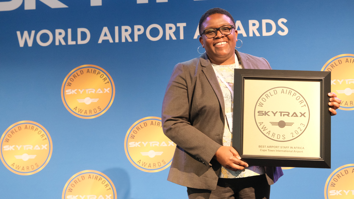 mejor personal de aeropuerto en africa 2023 aeropuerto internacional de ciudad del cabo