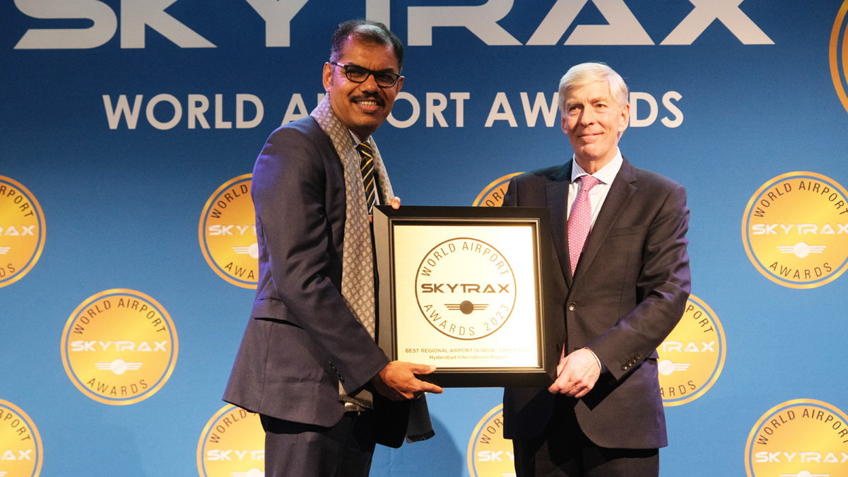 mejor aeropuerto regional en la india y el sur de asia 2023 aeropuerto internacional de hyderabad