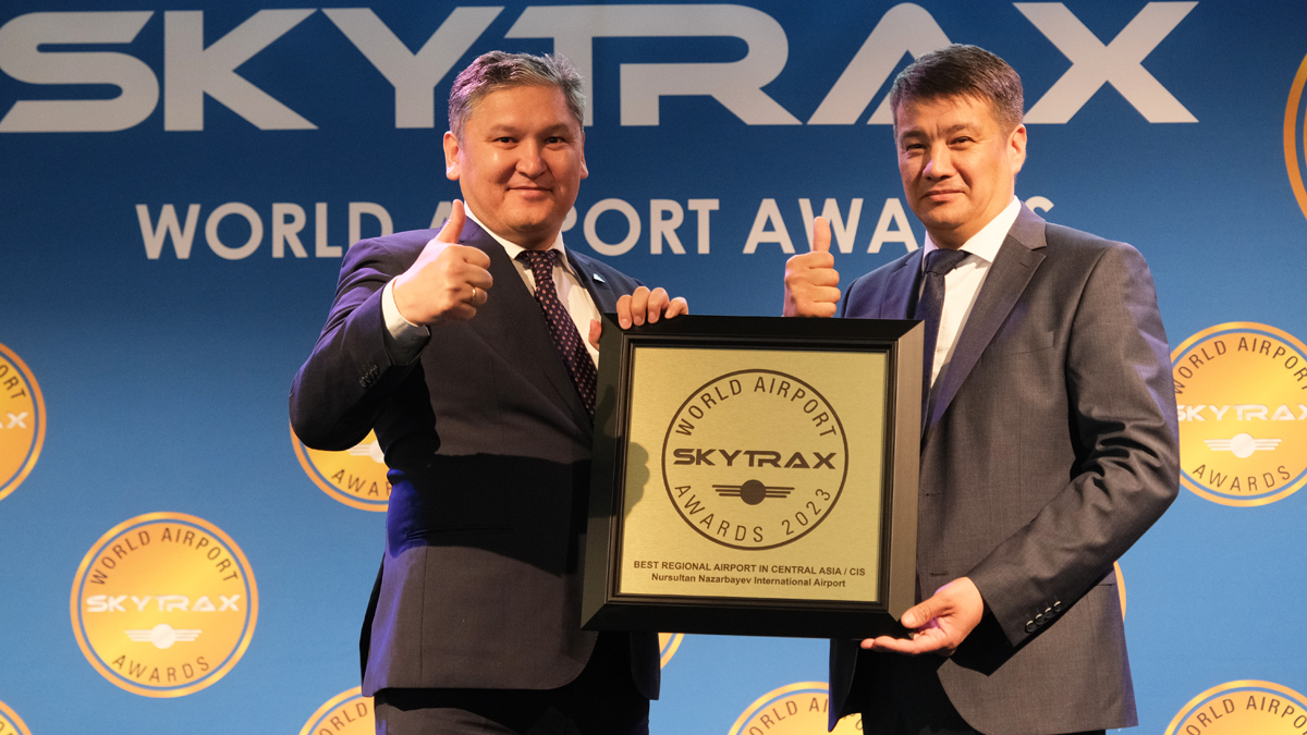 mejor aeropuerto regional en asia central y cis 2023 aeropuerto internacional nur-sultan nazarbayev