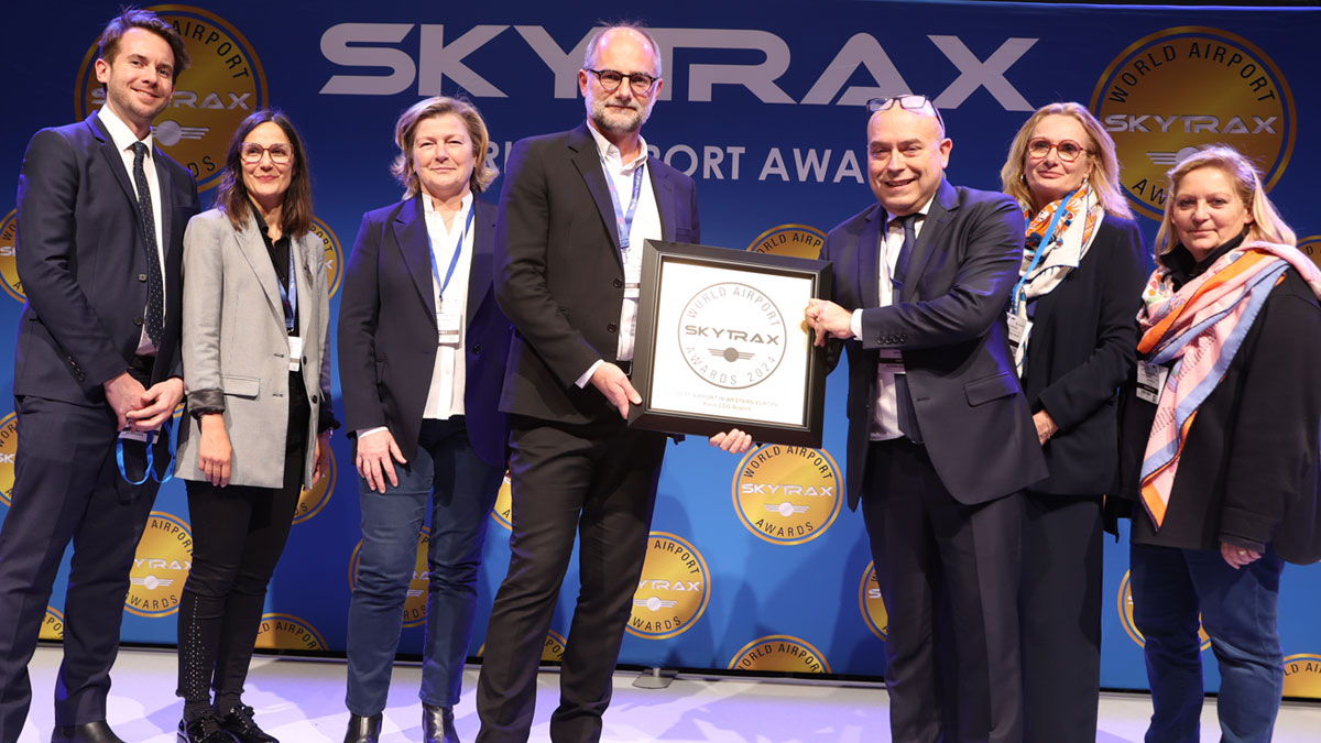 París CDG recibe el premio al mejor aeropuerto de Europa Occidental