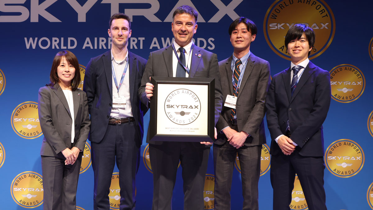 el aeropuerto de Kansai gana el premio a la mejor entrega de equipaje del mundo