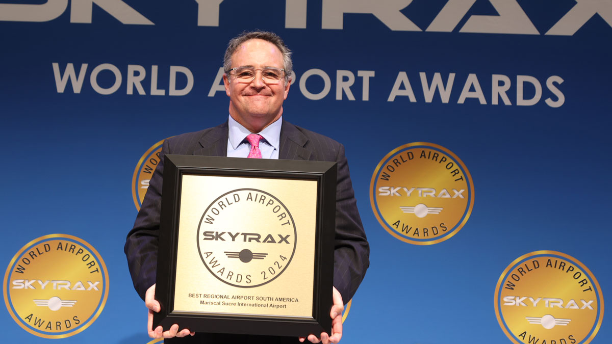 Aeropuerto Mariscal Sucre de Quito gana premio como mejor aeropuerto regional de Sudamérica